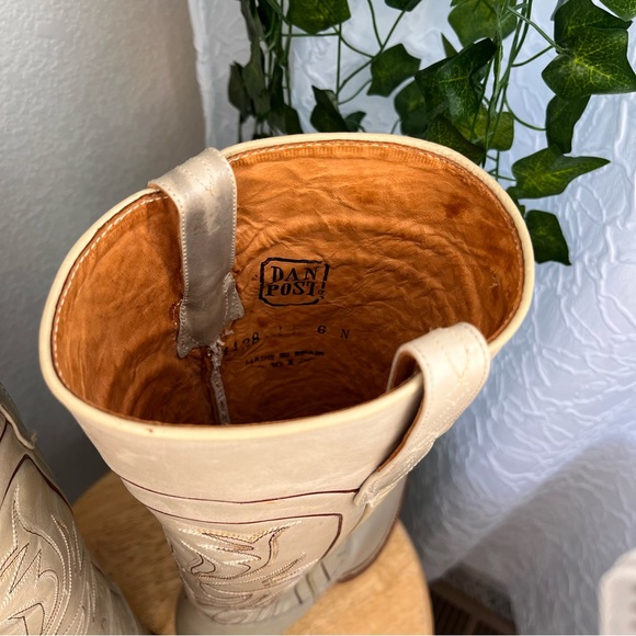 Dan Post Ladies Vintage Cowboy Boot Narrow - Picture 10 of 13